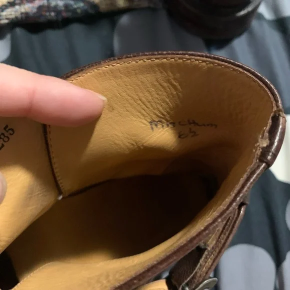 Mens Sweeney leather boots - Picture 6 of 10